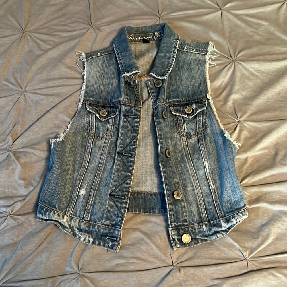 Denim Vest size small